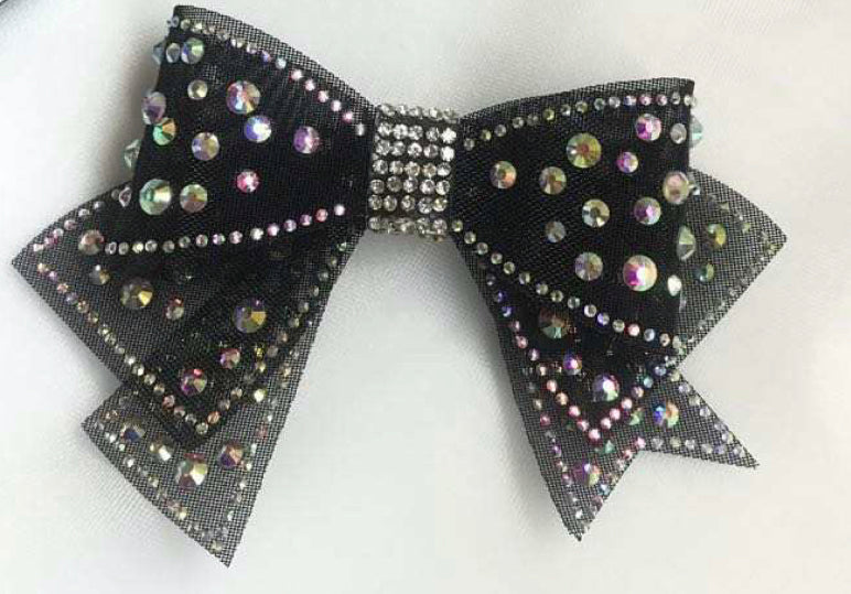 Rhinestone Bow Patches For Shoes Clothes Hats Bags etc...