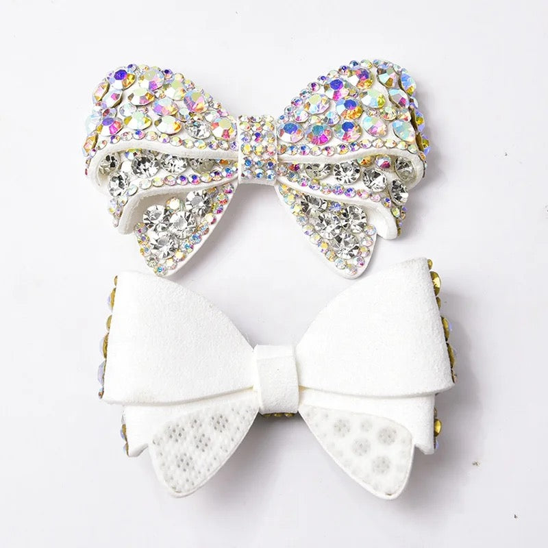 Rhinestone Bow Patches For Shoes Clothes Hats Bags etc...