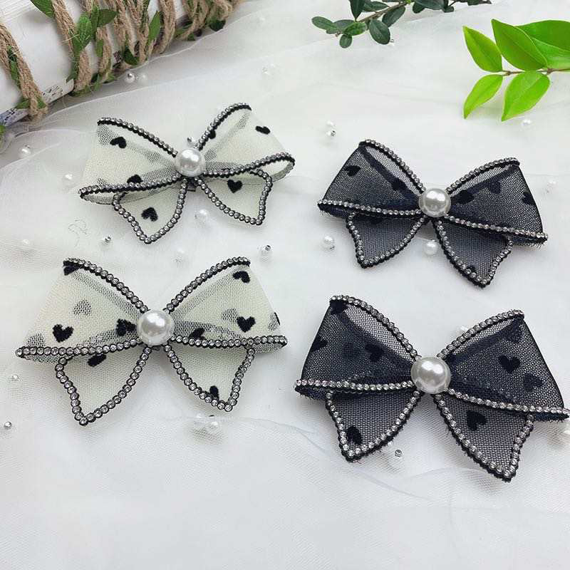 Rhinestone Bow Patches For Shoes Clothes Hats Bags etc...