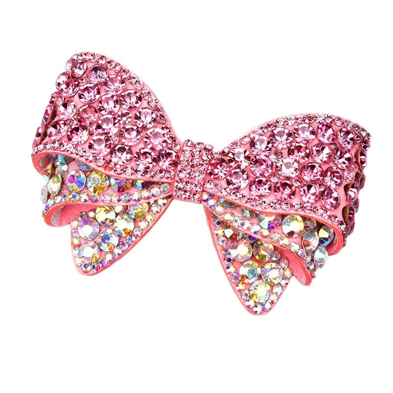 Rhinestone Bow Patches For Shoes Clothes Hats Bags etc...