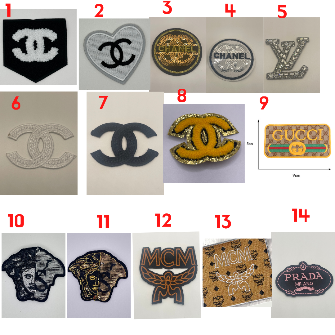 BLING BLING DESIGNER PATCHES