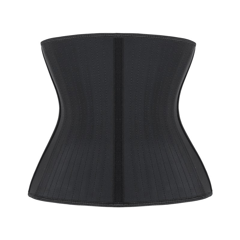 25 Steel Bones Zipper and Hooks Latex Waist Trainer Corset - Nature's Finest Herbs