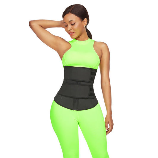 Detachable Double Waistband Slimming Belts Custom Latex Workout Waist Trainer - Nature's Finest Herbs